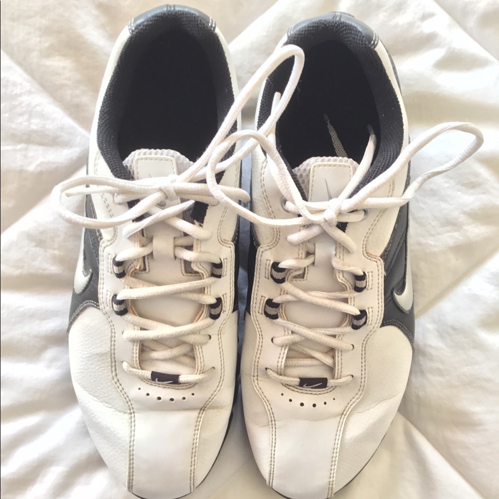 Nike TAC Men’s Golf Shoe White/Black 9.5 LightWear